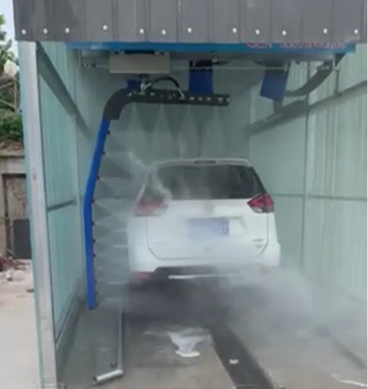 無接觸洗車機展示
